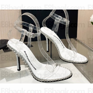 Alexander Wang NOVA 105 STRAPPY SANDALs IN PVC 2024
