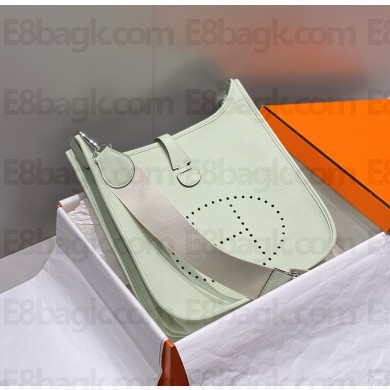 Hermes Evelyne III PM Bag in Togo Leather vert fizz