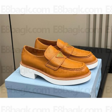 Prada Leather loafers 1D442N caramel 2024