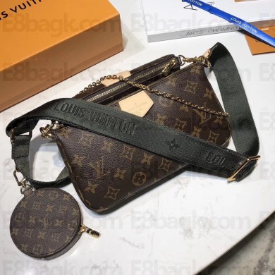 Louis Vuitton Multi-Pochette Accessoires Bag green M44813