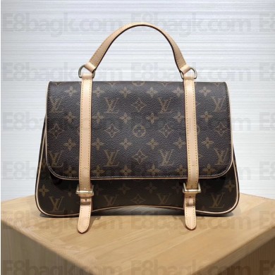 louis vuitton monogram canvas document backpack