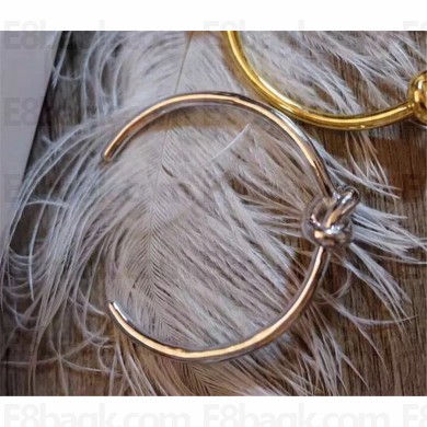 Céline Knot Extra Thin Bracelets SILVER