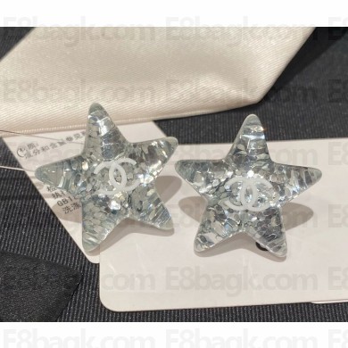 Chanel silver Earrings 2301-2025