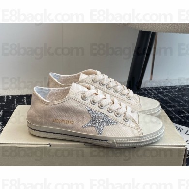 Golden Goose  V-Star canvas sneakers in pink 2024