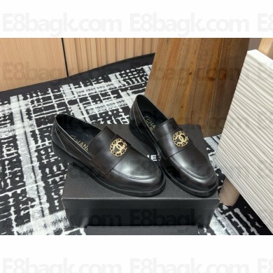 Chanel Calfskin Women's Loafers black For Women 2024