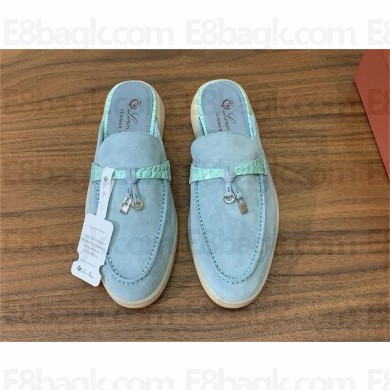 Loro Piana Babouche Charms Walk Loafers IN Suede Goatskin 02 2024