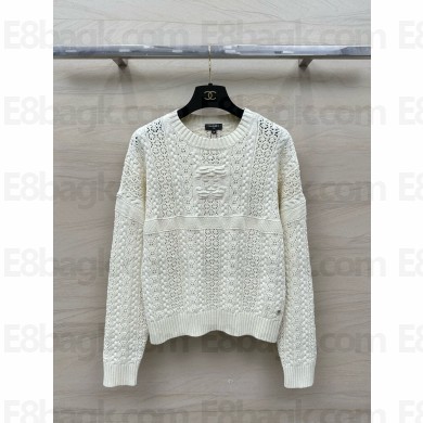 Chanel Cotton Ecru pullover P76925 2024