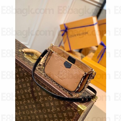 LOUIS VUITTON Multi Pochette Accessoires M45839 CARAMEL
