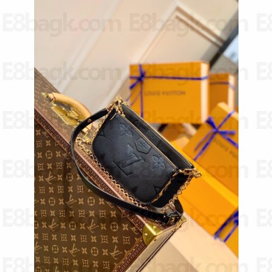 LOUIS VUITTON Multi Pochette Accessoires M58520 BLACK