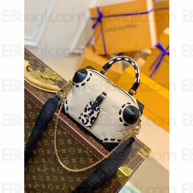 louis vuitton Monogram Empreinte leather PETITE MALLE SOUPLE bag m58518