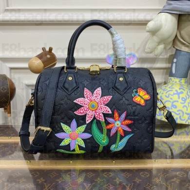 LV x YK Speedy Bandoulière 25 M46415 BLACK 2023