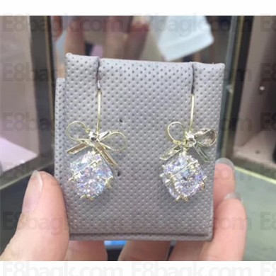 Dior Bow Earrings Gold 2018