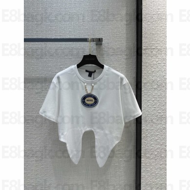LOUIS VUITTON LV Patch Self-Tie T-Shirt 1AFPGB  2024