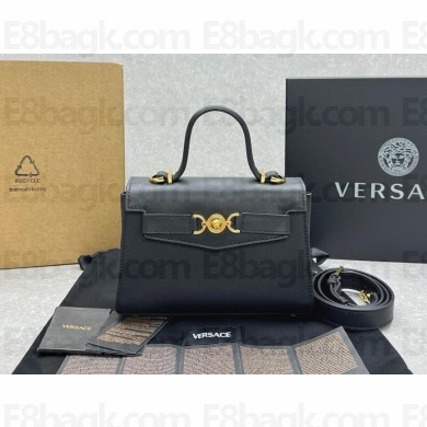 Versace La Medusa 95 top handle bag black 2025