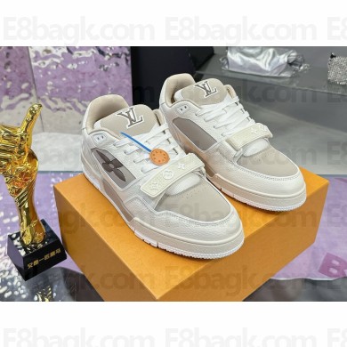 Louis Vuitton women's/men's LV Trainer sneakers white 2024