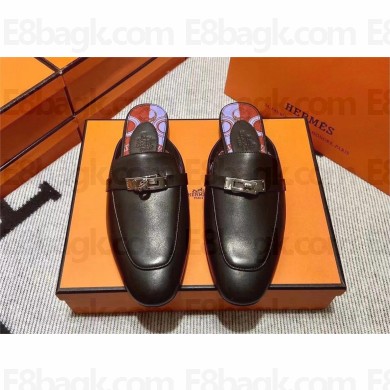 Hermes Kelly Buckle Oz Mules 73(original quality)