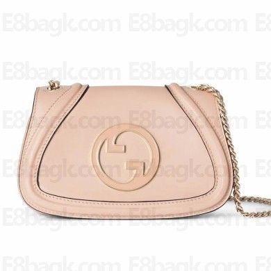 Gucci Blondie mini shoulder bag 815711 Light pink leather 2024