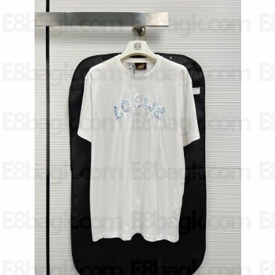 LOEWE bubble T-shirt in cotton WHITE 2023