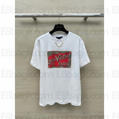 LOUIS VUITTON LV Travel Stamp T-Shirt 1AFN08 2024