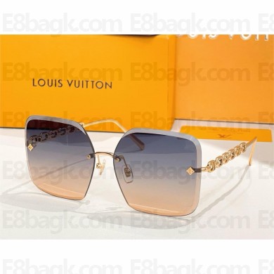 LOUIS VUITTON LV Jewel square Sunglasses Z2162U blue 2025