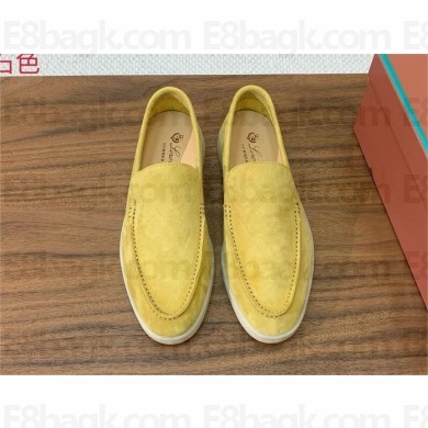 Loro Piana Summer Walk Loafers in suede leather 02