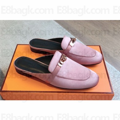 Hermes satin Buckle Oz  Mules Shoes 04 2024