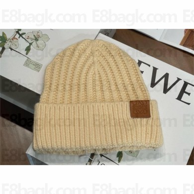 Loewe Knit Beanie beige 2024