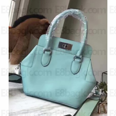 Hermes Original Swift Leather Toolbox 20cm Bag Macaron Blue
