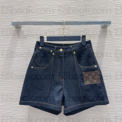 LOUIS VUITTON MONOGRAM DENIM SHORTS 2025