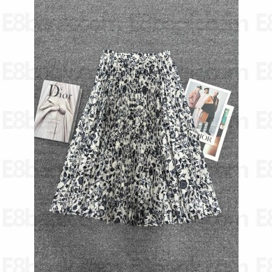 Dior pleated mid-length skirt 2025
