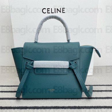 Celine mini belt pico Bag in grained calfskin Amazone 2024