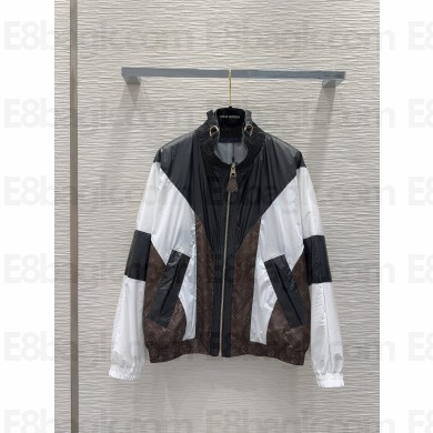 LOUIS VUITTON Sporty Color-Blocked Zip-Up Parka 1AFMEX 2024