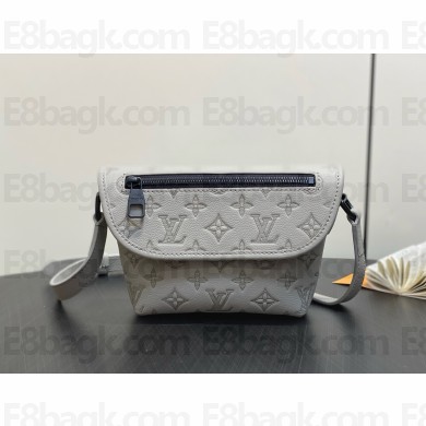 LOUIS VUITTON Monogram Shadow embossed calf leather Pulse Wearable Wallet M14794 2025