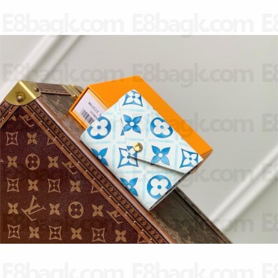 LV By The Pool Victorine Wallet M83623 blue 2024