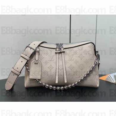 louis vuitton hand it all PM bag in mahina leather CREAM 2024