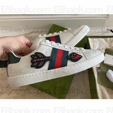 Gucci lover's Ace embroidered sneaker 454551 2021