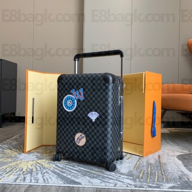 louis vuitton My LV World Tour Horizon 55 suitcase in Damier Graphite 02 2023