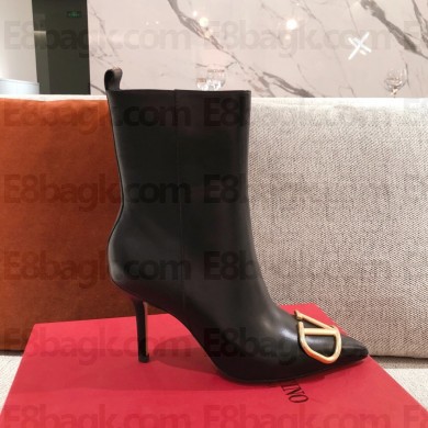 valentino garavani 8cm heel boots black 2020