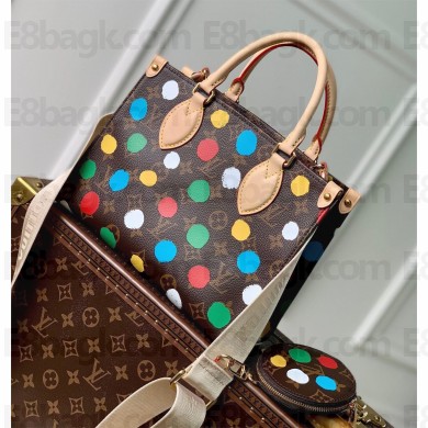 LV x YK OnTheGo PM​ Monogram canvas tote bag M46380 2023