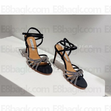 Aquazzura Heel 10.5cm Celeste Sandals black 2022 