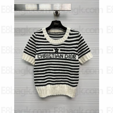 Dior Marinière Short-Sleeved Sweater 2023