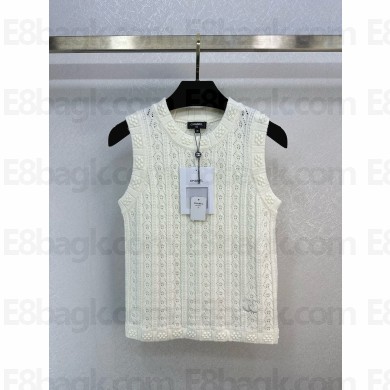 Chanel Cotton & Mixed Fibers White top P76917 2024 