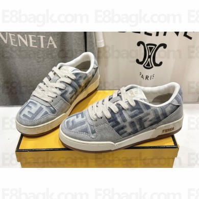 Fendi women's/men's Match FF Jacquard Low-Top Sneakers 01 2024