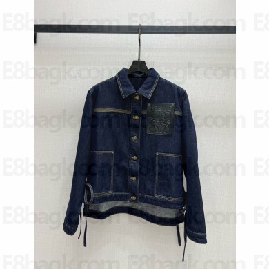 LOEWE Workwear jacket in denim Indigo Blue 2024