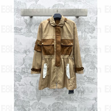 LOUIS VUITTON Color-Blocked Cargo Coat 2024