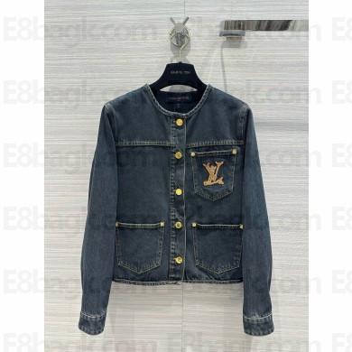 LOUIS VUITTON Nautical LV Patch Denim Jacket 2024