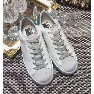 Golden Goose Deluxe Brand Superstar Sneakers White/Dark Green 2018