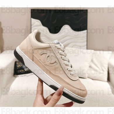 Chanel women/men Trainers Printed Calfskin sneakers G46082 1031-04 2024