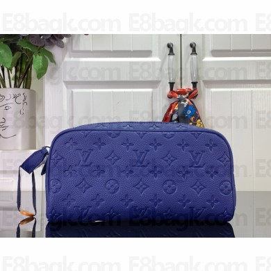 louis vuitton Dopp Kit Toilet Pouch M82576 blue 2023 