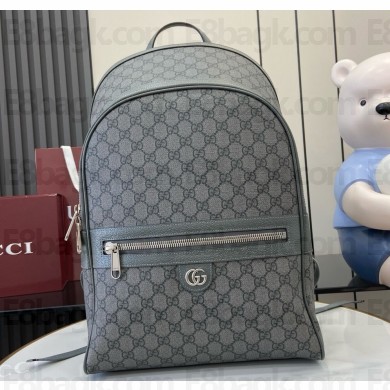 Gucci Ophidia medium backpack 821938 Grey and black GG Supreme canvas 2024